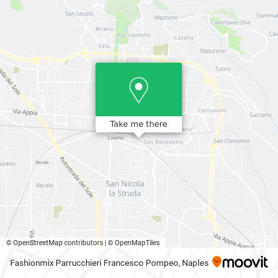 Fashionmix Parrucchieri Francesco Pompeo map