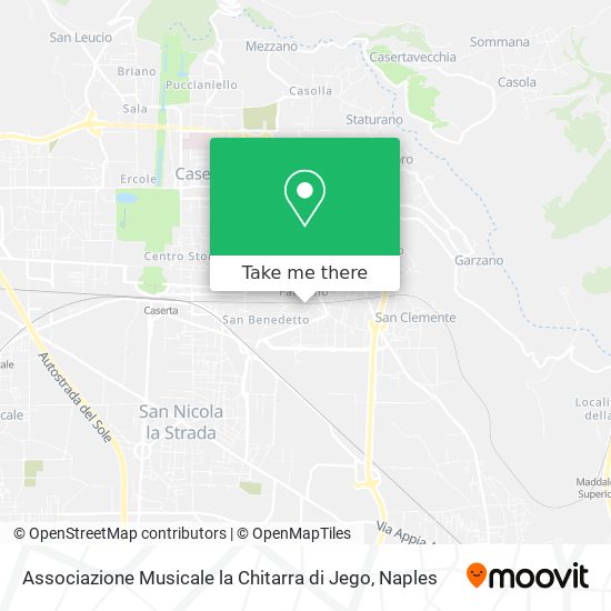 Associazione Musicale la Chitarra di Jego map