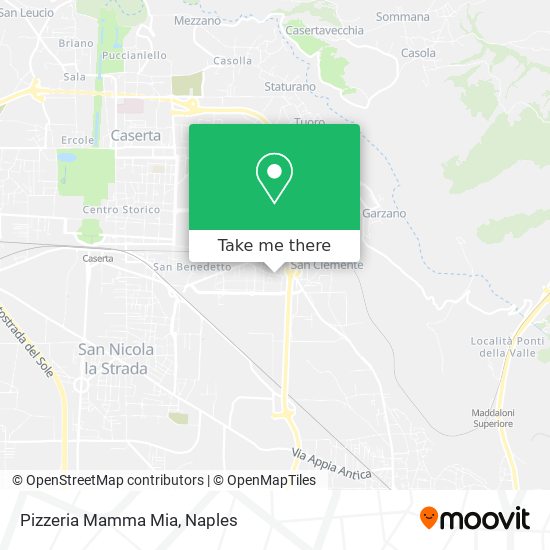 Pizzeria Mamma Mia map