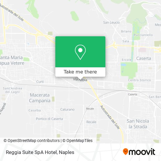 Reggia Suite SpA Hotel map