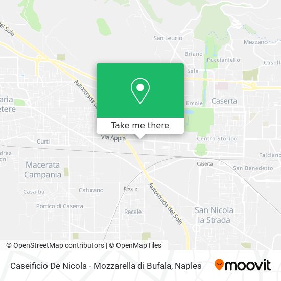 Caseificio De Nicola - Mozzarella di Bufala map