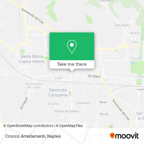 Crocco Arredamenti map