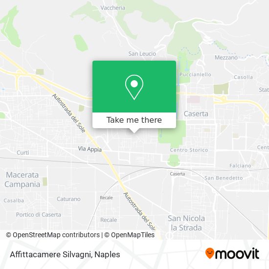 Affittacamere Silvagni map