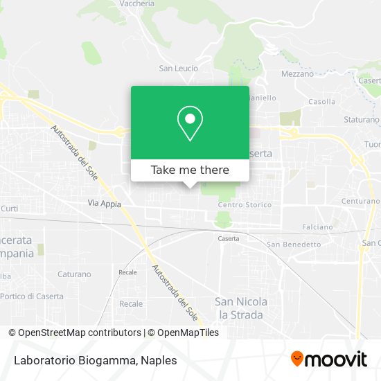 Laboratorio Biogamma map