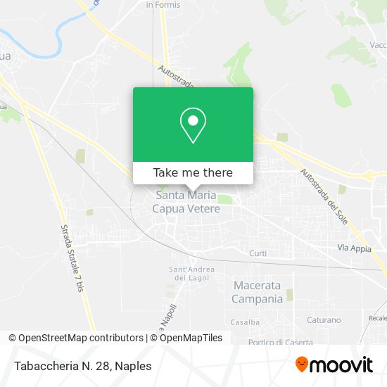 Tabaccheria N. 28 map