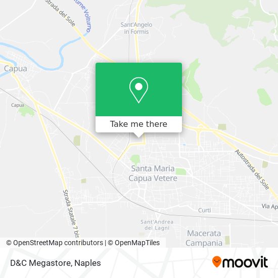 D&C Megastore map