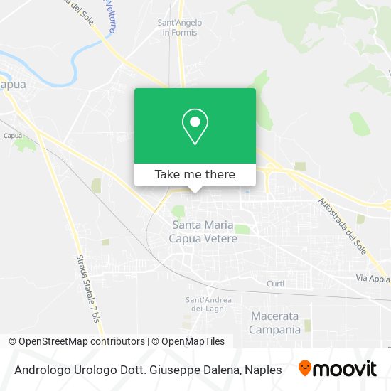 Andrologo Urologo Dott. Giuseppe Dalena map