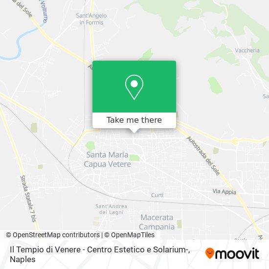 Il Tempio di Venere - Centro Estetico e Solarium- map