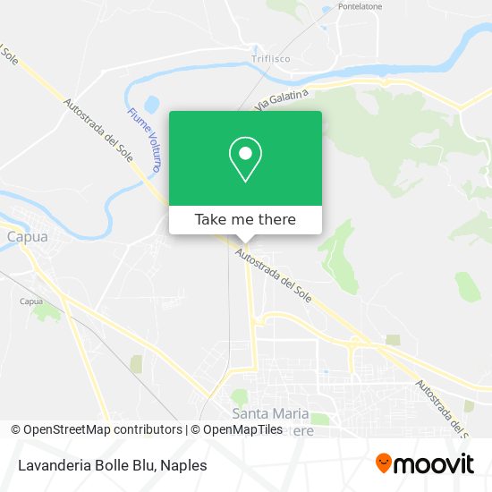Lavanderia Bolle Blu map