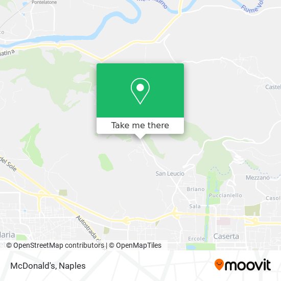 McDonald's map