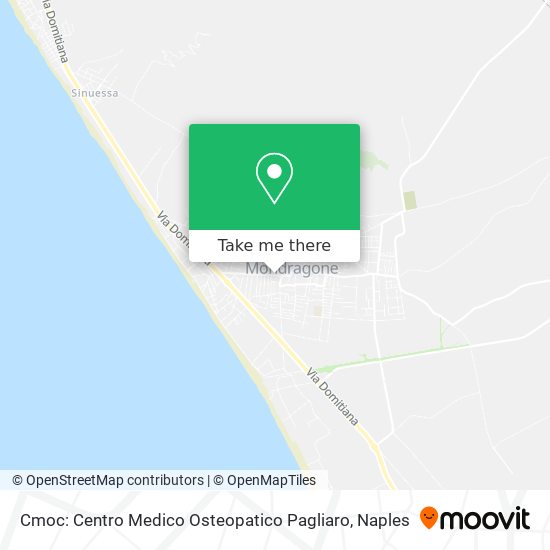 Cmoc: Centro Medico Osteopatico Pagliaro map