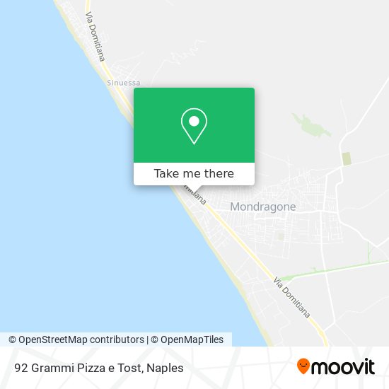 92 Grammi Pizza e Tost map