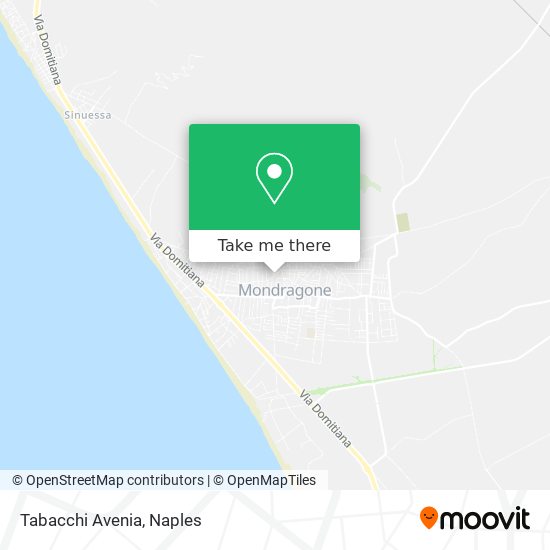 Tabacchi Avenia map