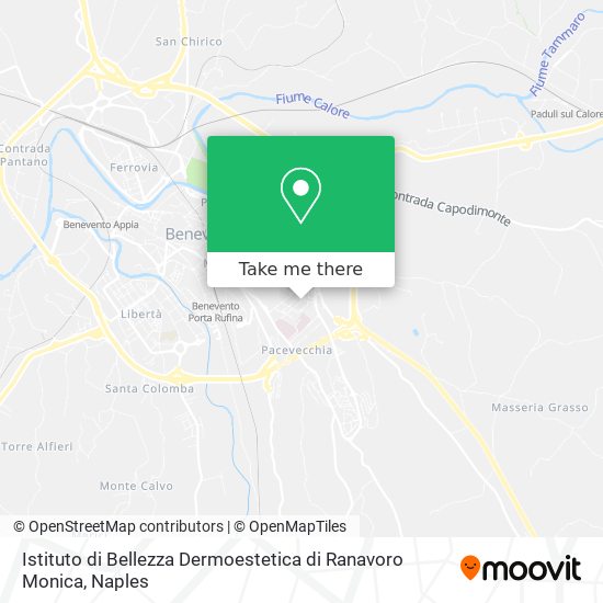 Istituto di Bellezza Dermoestetica di Ranavoro Monica map