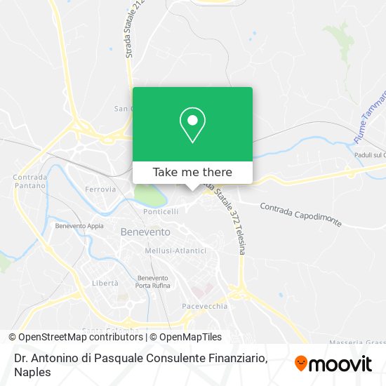 Dr. Antonino di Pasquale Consulente Finanziario map
