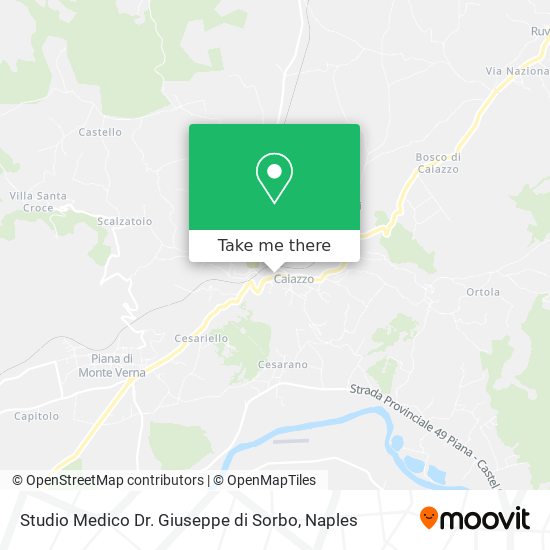 Studio Medico Dr. Giuseppe di Sorbo map