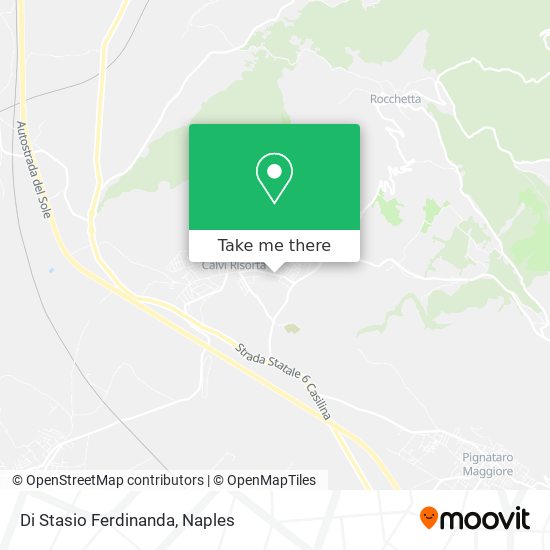 Di Stasio Ferdinanda map