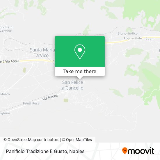 Panificio Tradizione E Gusto map