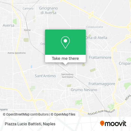 Piazza Lucio Battisti map