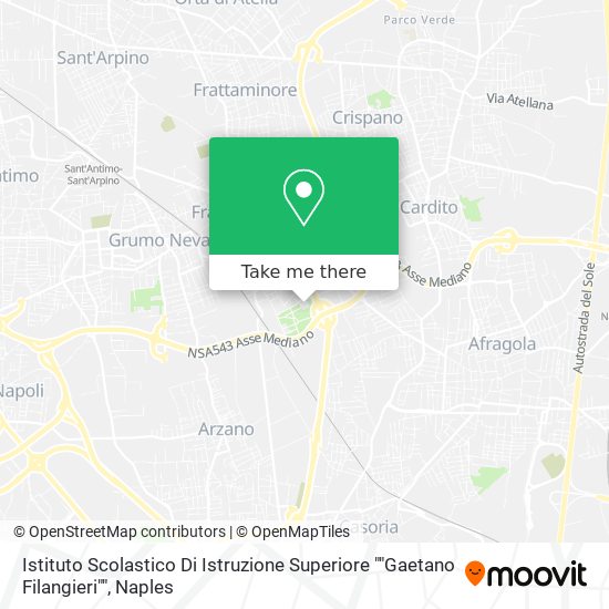 Istituto Scolastico Di Istruzione Superiore ""Gaetano Filangieri"" map