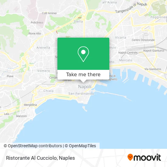 Al Cucciolo Restaurant map