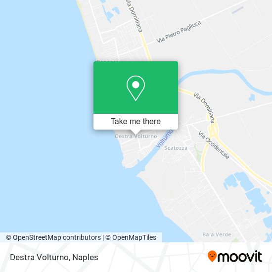 Destra Volturno map