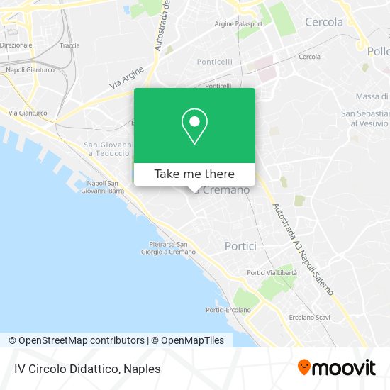 IV Circolo Didattico map