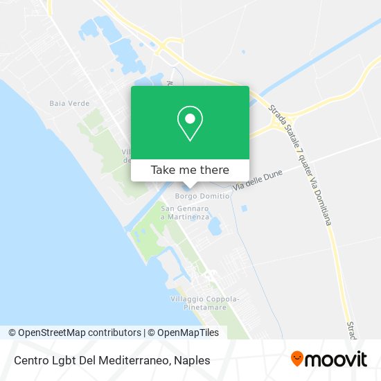 Centro Lgbt Del Mediterraneo map