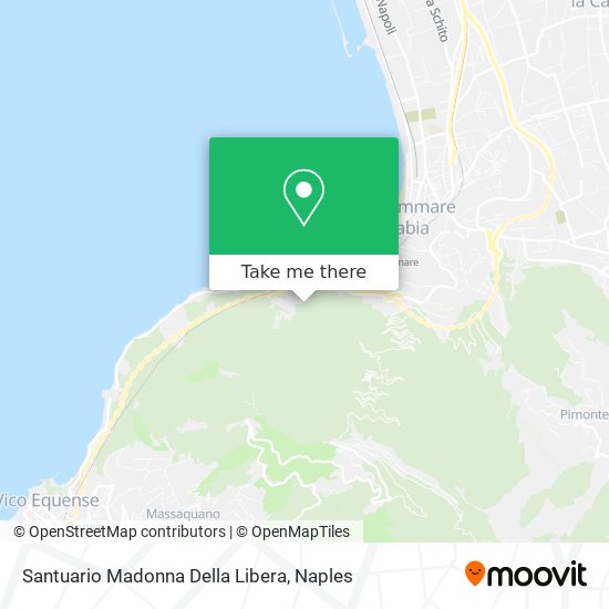 Santuario Madonna Della Libera map