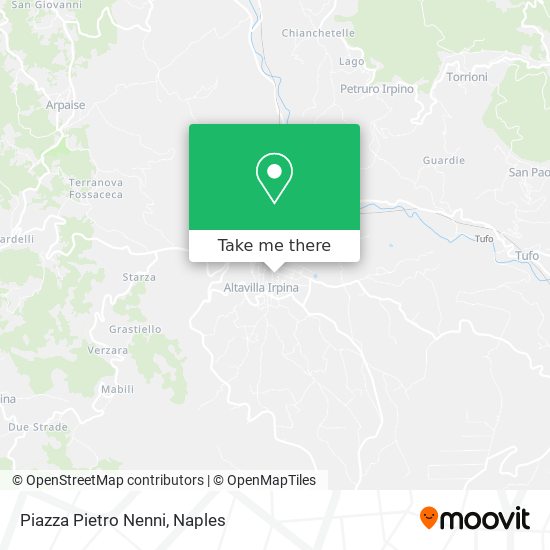 Piazza Pietro Nenni map