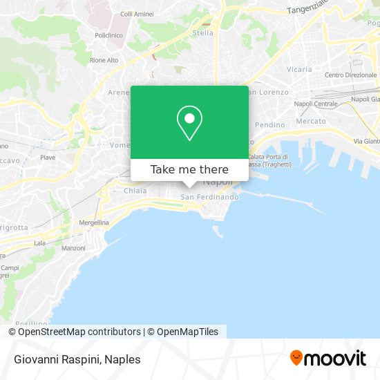 Giovanni Raspini map