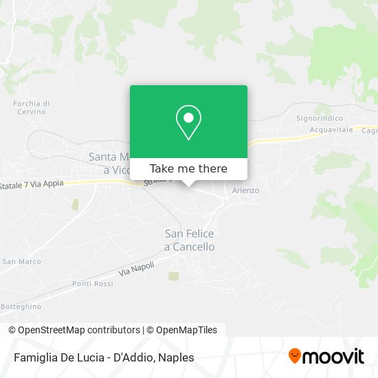 Famiglia De Lucia - D'Addio map