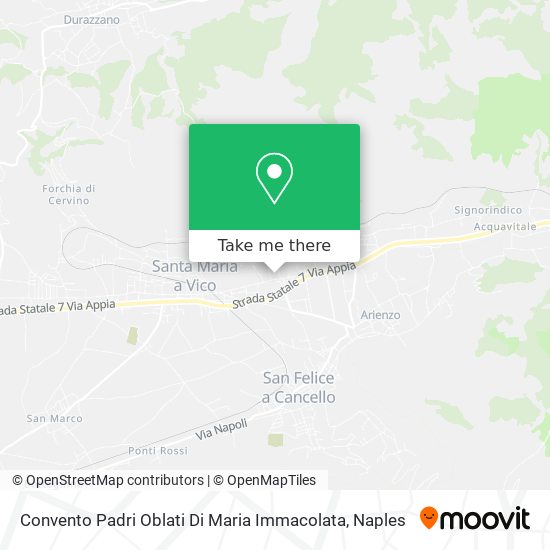 Convento Padri Oblati Di Maria Immacolata map