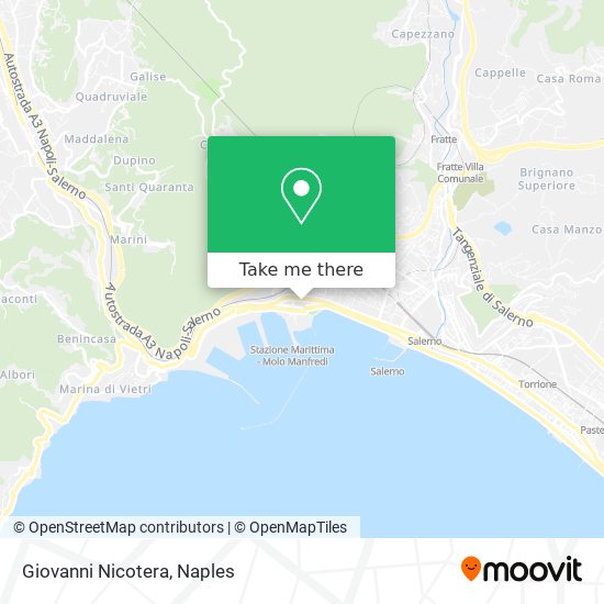 Giovanni Nicotera map
