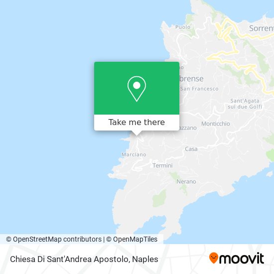 Chiesa Di Sant'Andrea Apostolo map
