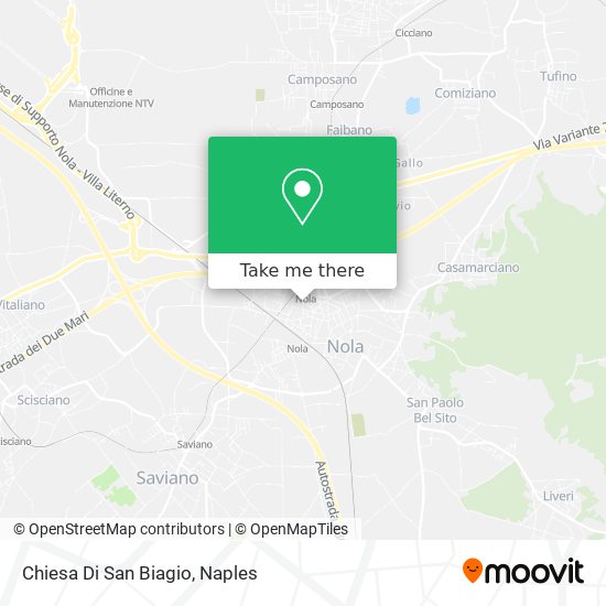Chiesa Di San Biagio map
