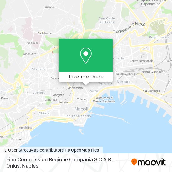 Film Commission Regione Campania S.C.A R.L. Onlus map