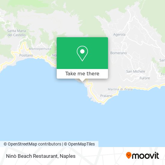 Ninò Beach Restaurant map