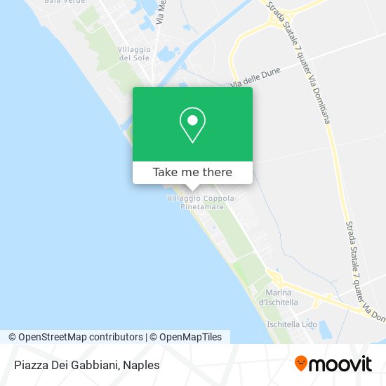 Piazza Dei Gabbiani map