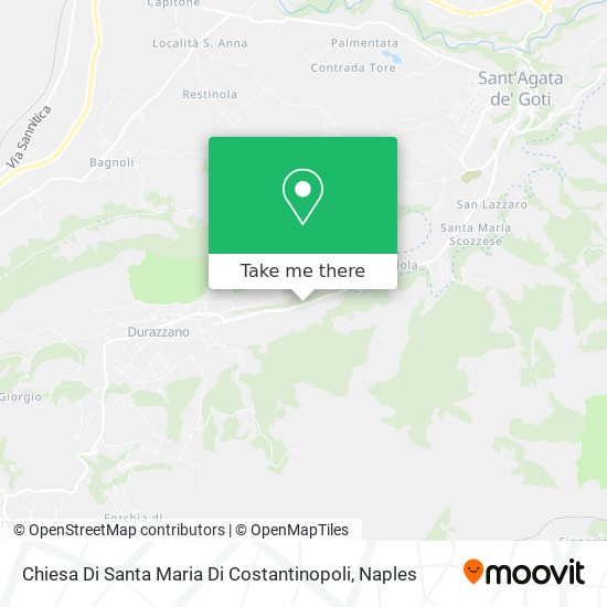 Chiesa Di Santa Maria Di Costantinopoli map