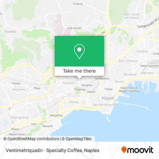 Ventimetriquadri - Specialty Coffee map