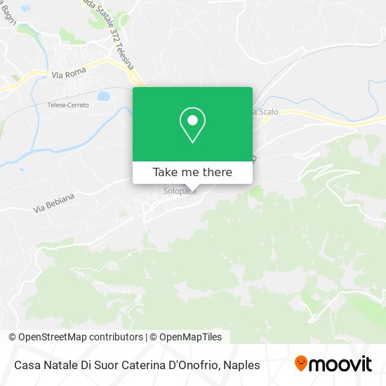 Casa Natale Di Suor Caterina D'Onofrio map