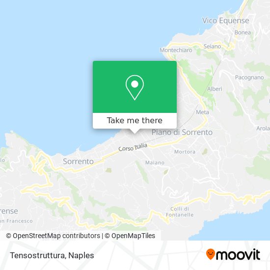 Tensostruttura map