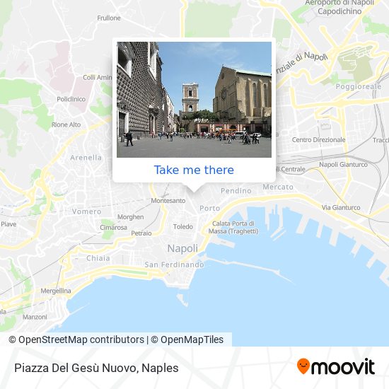 Piazza Del Gesù Nuovo map