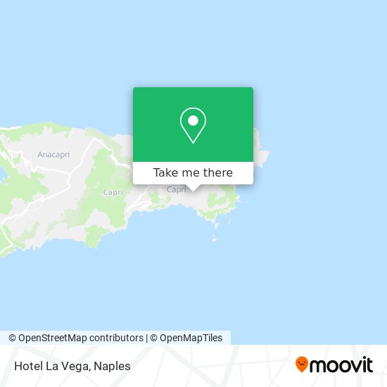 Hotel La Vega map