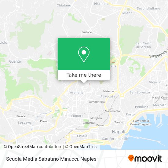 Scuola Media Sabatino Minucci map