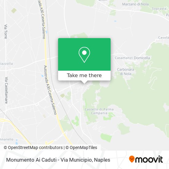 Monumento Ai Caduti - Via Municipio map