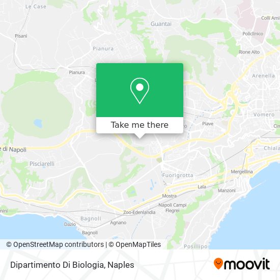 Dipartimento Di Biologia map