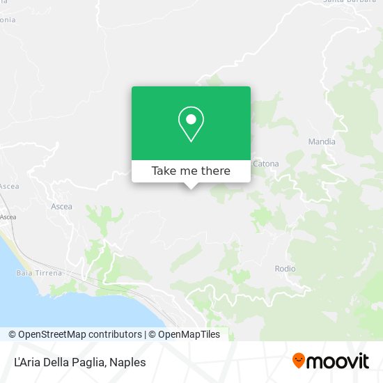 L'Aria Della Paglia map