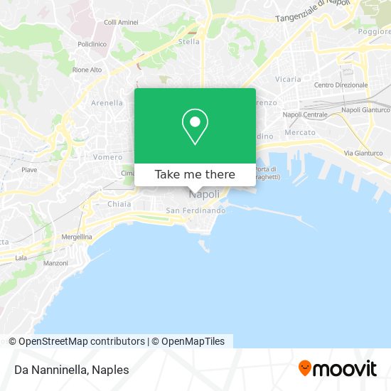 Da Nanninella map